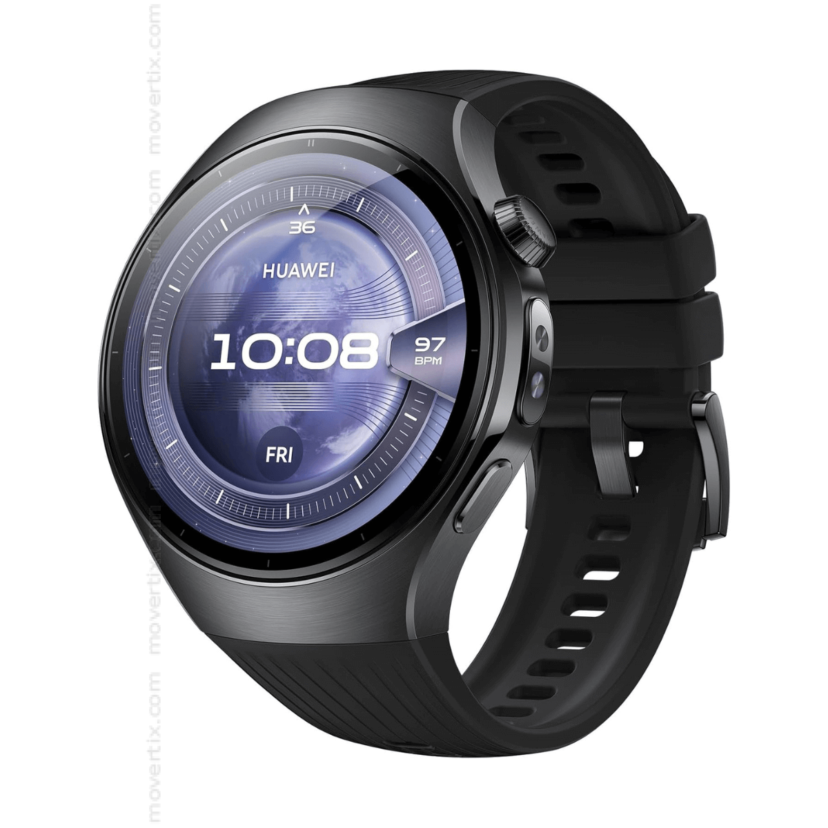 RELOJ HUAWEI WATCH5 46MM BLACK  CELLULAR + GPS  RATES-L19F
