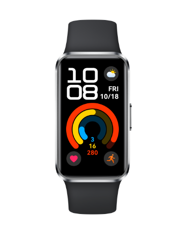 RELOJ HUAWEI BAND 10 MATTE BLACK NOR-B29 ALUMINIUM