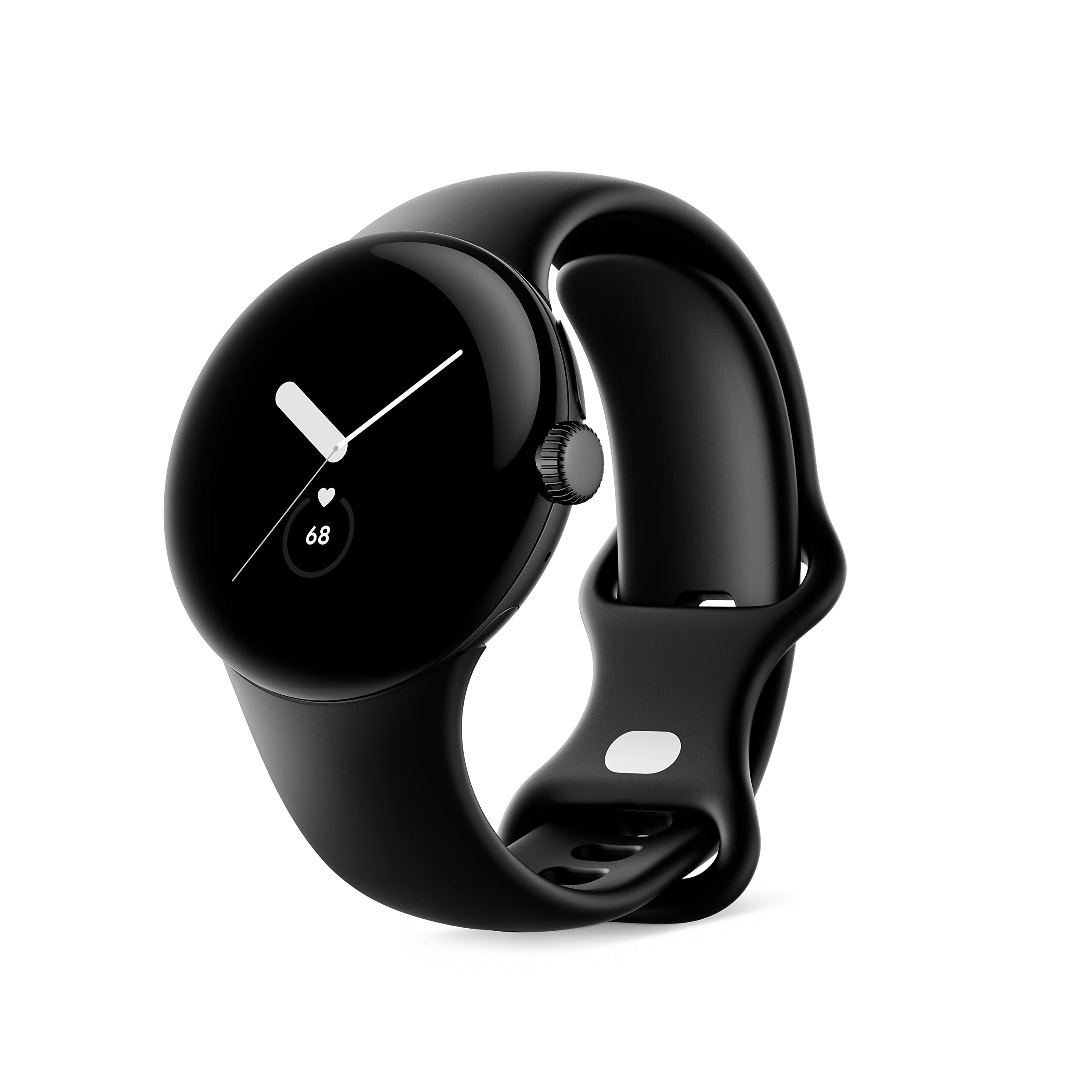 RELOJ GOOGLE PIXEL WATCH 1ST GEN MATTE BLACK - OBSIDIAN BAND