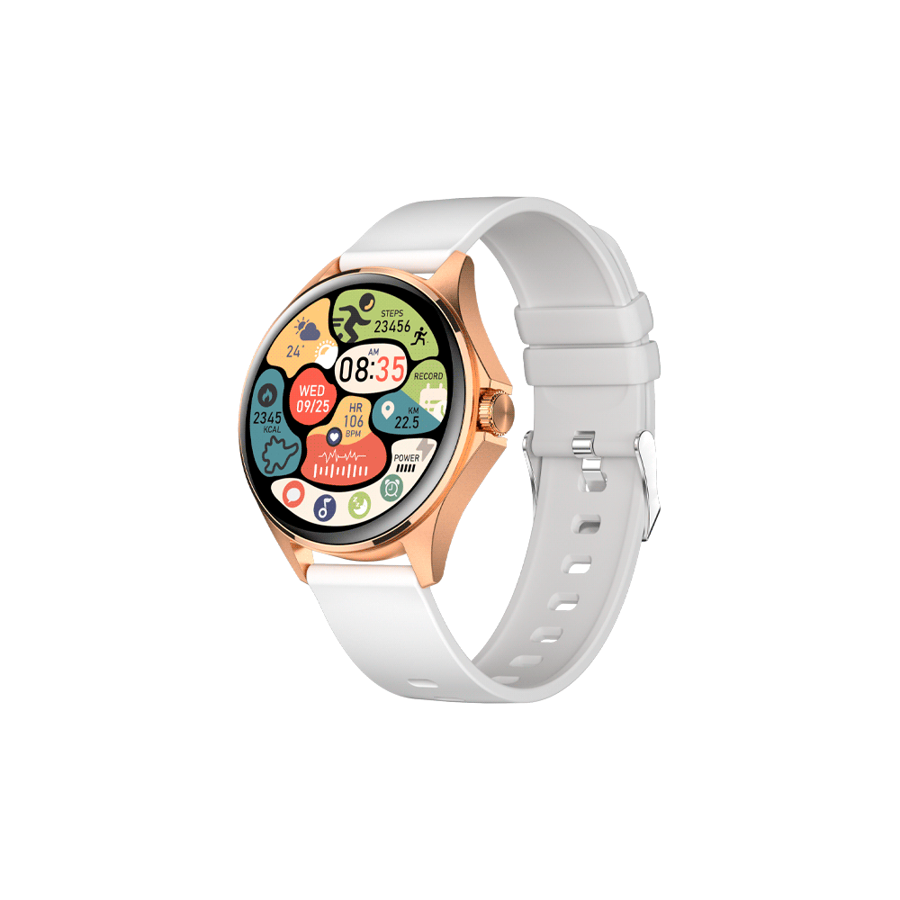 RELOJ FTX AM12-RGW SMARTWATCH 49MM ROSE GOLD GRAY