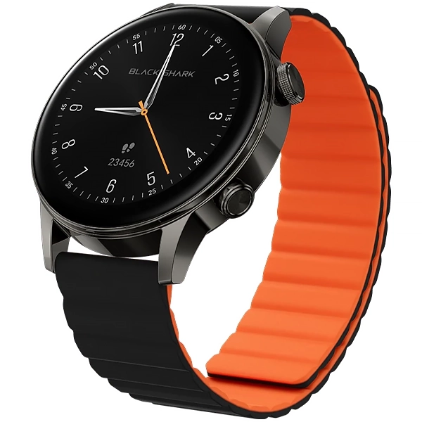 RELOJ BLACK SHARK S3 BS-W2406 1 43  AMOLED TOUCH GPS MAGNETIC STRAP BLACK