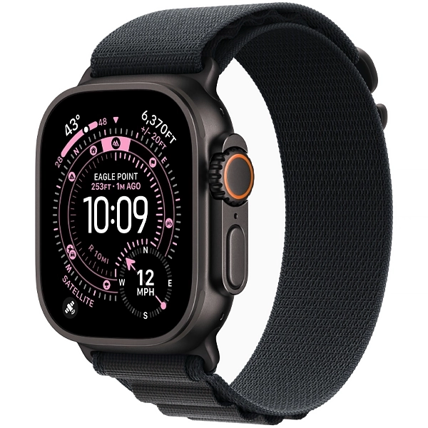 APPLE WATCH ULTRA 3 49MM GPS CELL MF0V4BE A BLACK TITANIUM BLACK ALPINE LOOP ANATEL
