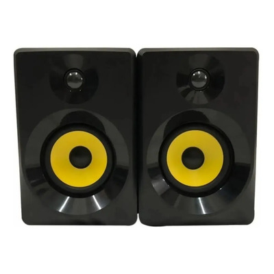 PARLANTE MONITOR BLG STUDIO M-SIX+ BIVOLT BLACK YELLOW