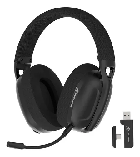 AURICULAR WIRELESS ATTACK SHARK L80 PRO TRI MODE CON MICROFONO 180G BLACK