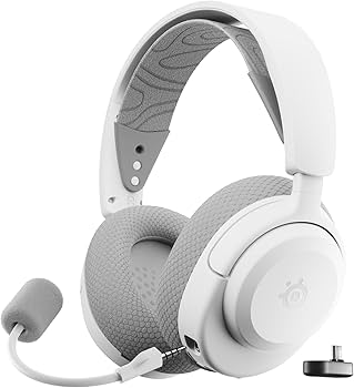 AURICULAR STEELSERIES 61687 ARCTIS NOVA 3PW WIRELESS PS5 PS4 PC SWITCH BT 2 4GHZ 40H WHITE