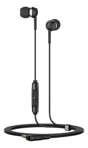 AURICULAR SENNHEISER CX 80S C CABLE 3 5MM BLACK  