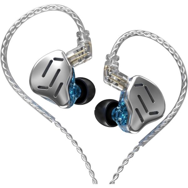 AURICULAR RETORNO KZ ZAX 3 5MM SILVER