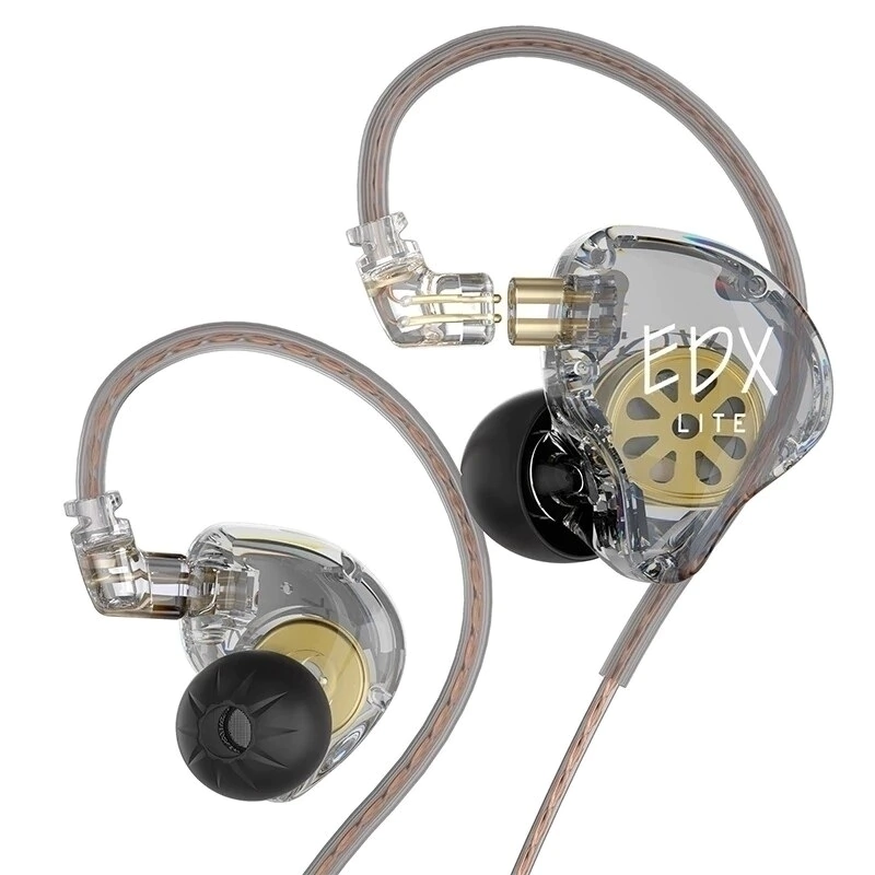 AURICULAR RETORNO KZ EDX LITE 3 5MM GREY