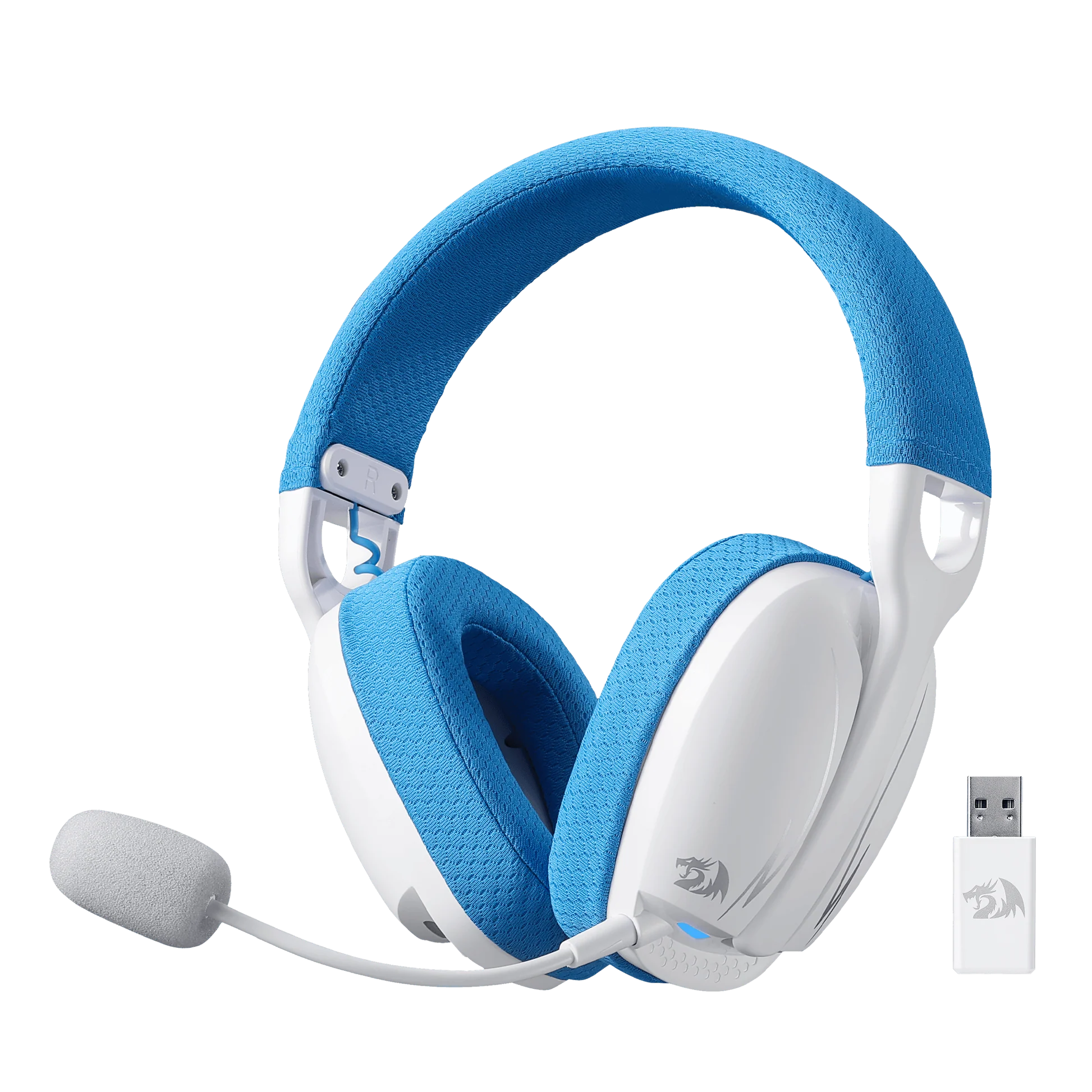 AURICULAR REDRAGON SKULD PRO H878WB WHITE BLUE