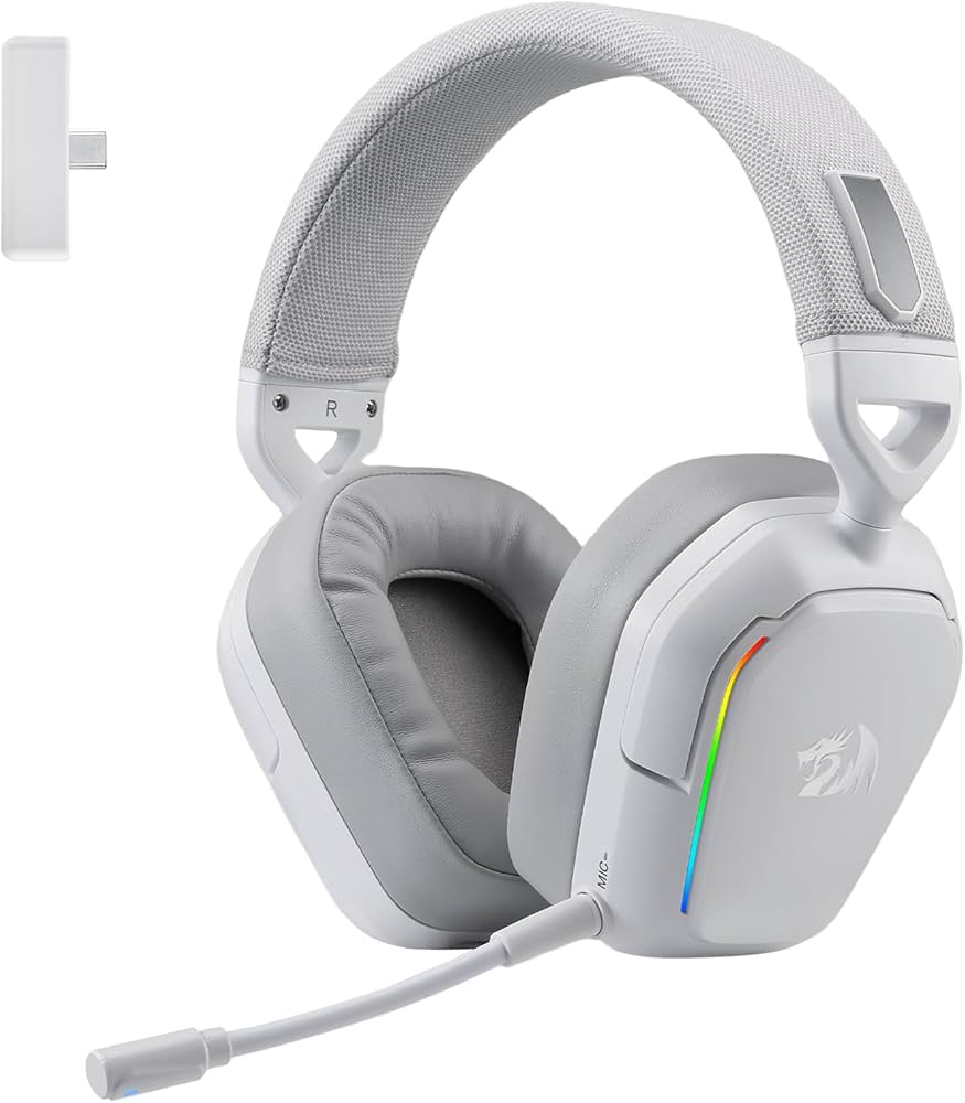 AURICULAR REDRAGON MIRA H868W WHITE