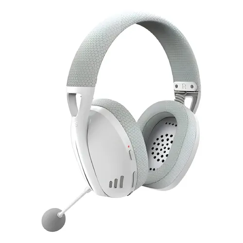 AURICULAR REDRAGON IRE PRO H848G WIRELESS BLUETOOTH WHITE GRAY