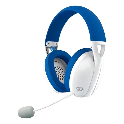 AURICULAR REDRAGON IRE PRO H848B WIRELESS BLUETOOTH WHITE BLUE