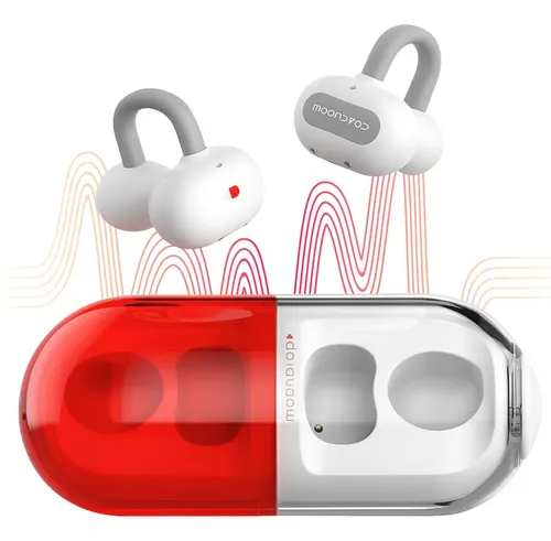 AURICULAR MOONDROP PILL OWS EAR-CLIP  RED