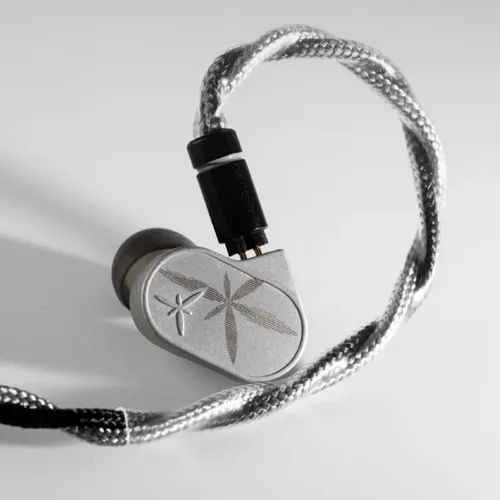 AURICULAR MOONDROP LAN C CABLE SILVER 