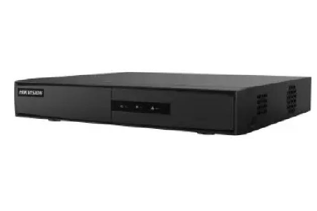 CCTV HIKVISION NVR DS-7104NI-Q1 M  D  P 4CH 1080P 6MP 1U H 265+ BLACK