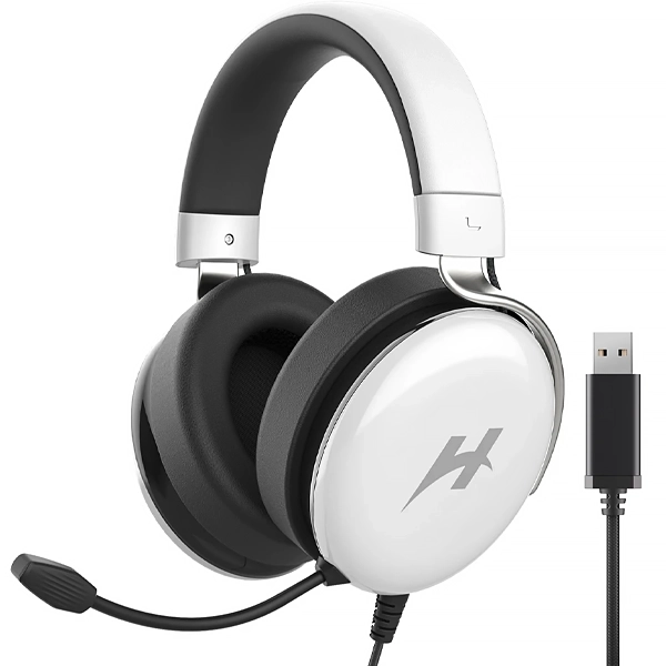 AURICULAR HAYLOU HDG01 ARCO USB WHITE