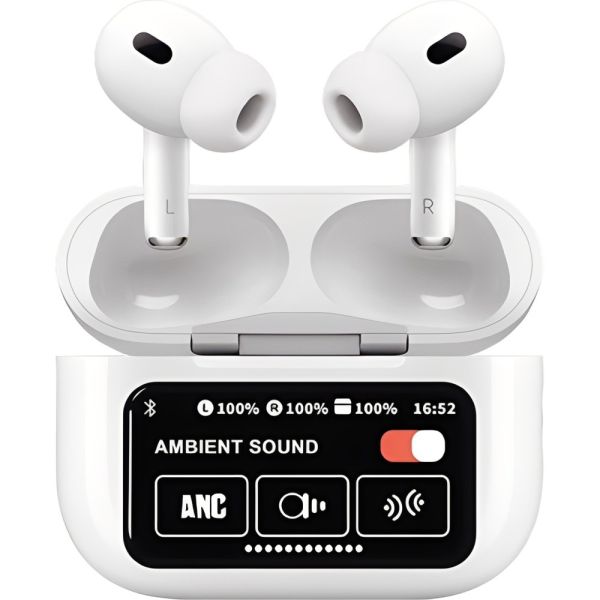 AURICULAR FUJITA JAPAN BT WIRELES AIKO 2 4 5HS TWS PANTALLA DIGITAL WHITE