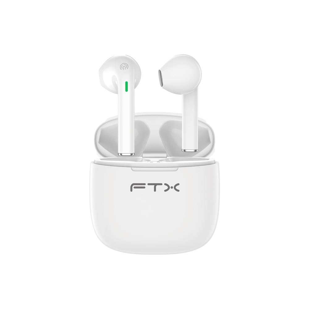 AURICULAR FTX E26P-WH BT TWS TOUCH IPX6 WHITE