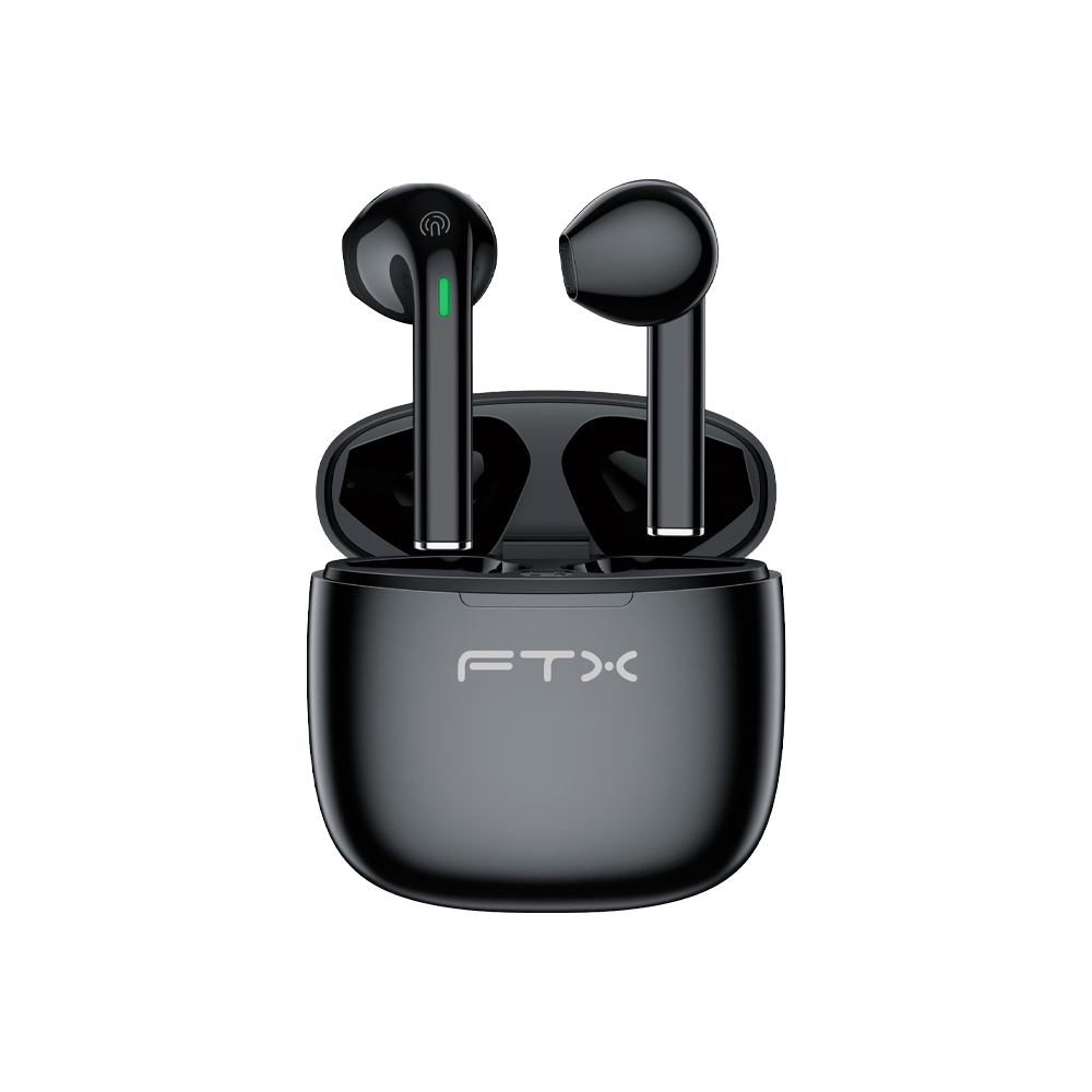 AURICULAR FTX E26P-BK BT TWS TOUCH IPX6 BLACK