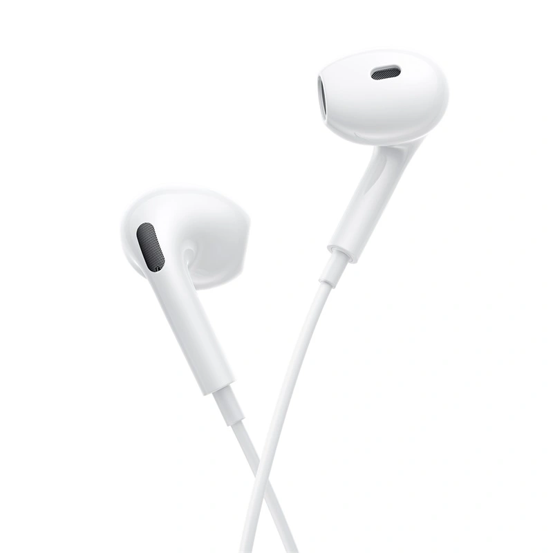 AURICULAR BASEUS JACK 3 5 OS ENCOK HZ19 WIRED EARPHONES MOON WHITE