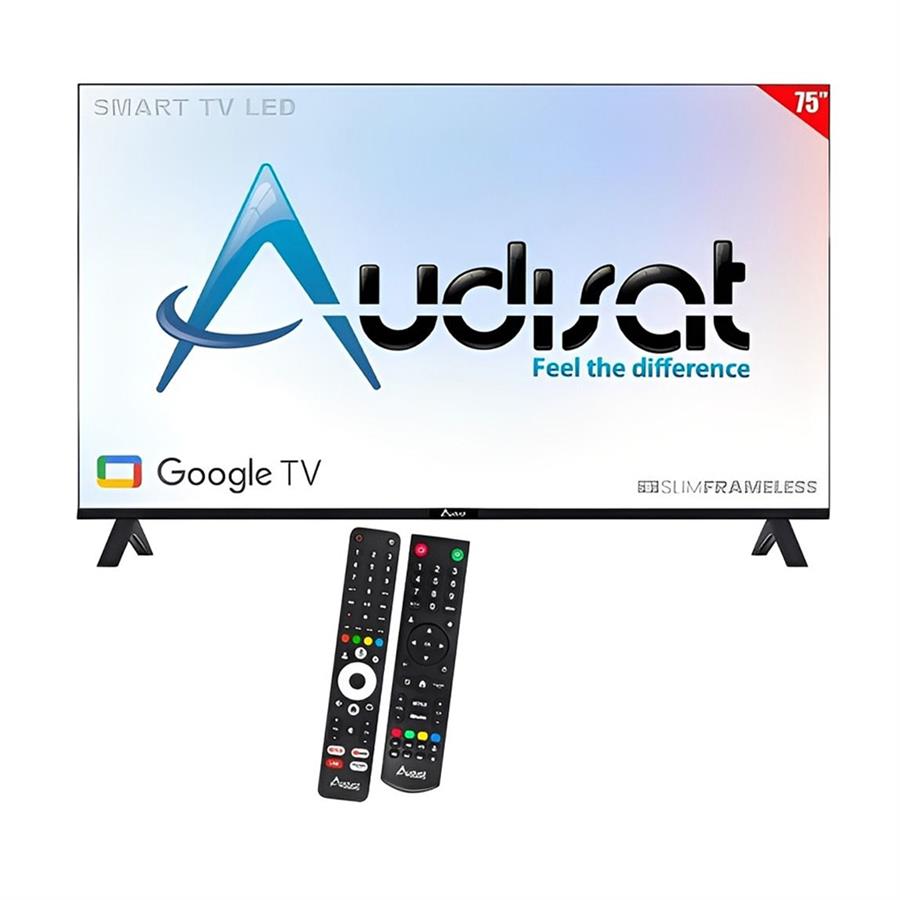 TV SMART 75  AUDISAT AD-75GO 4K DIG HDMI USB