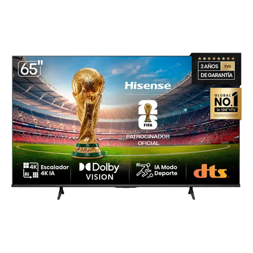 TV SMART 65  HISENSE 65A6NF 4K FLS FIRE OS DIG VOICE REMOTE BT CAST HDR10 BIVOLT