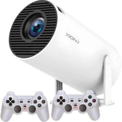 PROYECTOR XION XI-PROYGAME 280ANSI 2CON FHD 2000JUEGOS BT ANDROID WIFI HDMI WHITE BIVOLT