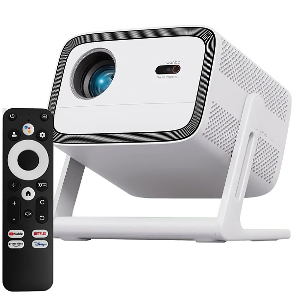 PROYECTOR XIAOMI WANBO VALI 1 900L FHD AUTO FOCUS ANDROID 11 WIFI HDMI STAND AJUSTABLE