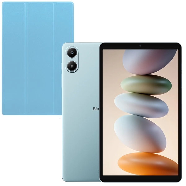 TABLET BLACKVIEW LINK 2 WIFI 8 6  4GB 128GB CASE GLACIER BLUE