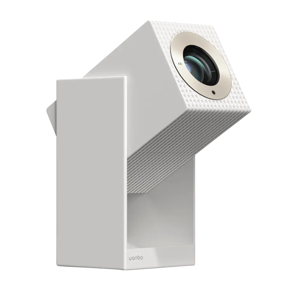 PROYECTOR XIAOMI WANBO CUBE 2 PRO 500L HD AUTO FOCUS ANDROID 11 WIFI HDMI WHITE