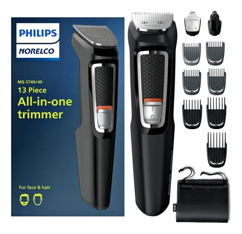 AFEITADORA TRIMMER PHILIPS NORELCO MG3740 40 13-IN-1 ALL IN ONE