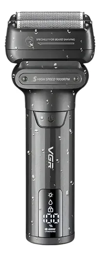 AFEITADORA SHAVER VGR V-368 BLACK