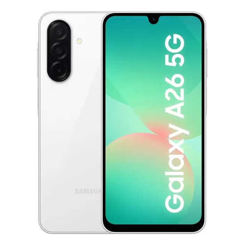 CELULAR SAMSUNG A26 SM-A266B DS 128GB 6GB RAM 5G WHITE
