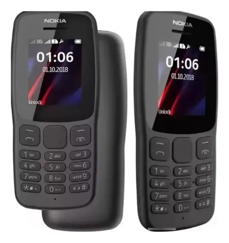 CELULAR NOKIA 106 TA-1114 DUAL SIM 4G BLACK