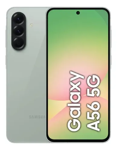CELULAR SAMSUNG A56 SM-A566B DS DUAL 256GB 12GB RAM 5G AWESOME OLIVE