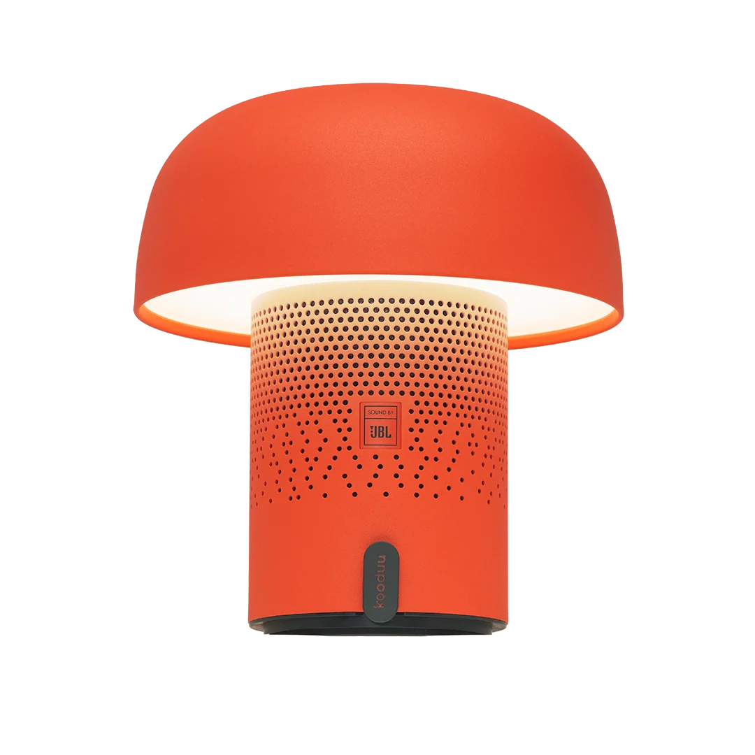 SPEAKER LAMPARA LED KOODUU SENSA PLAY SOUND BY JBL ORANGE
