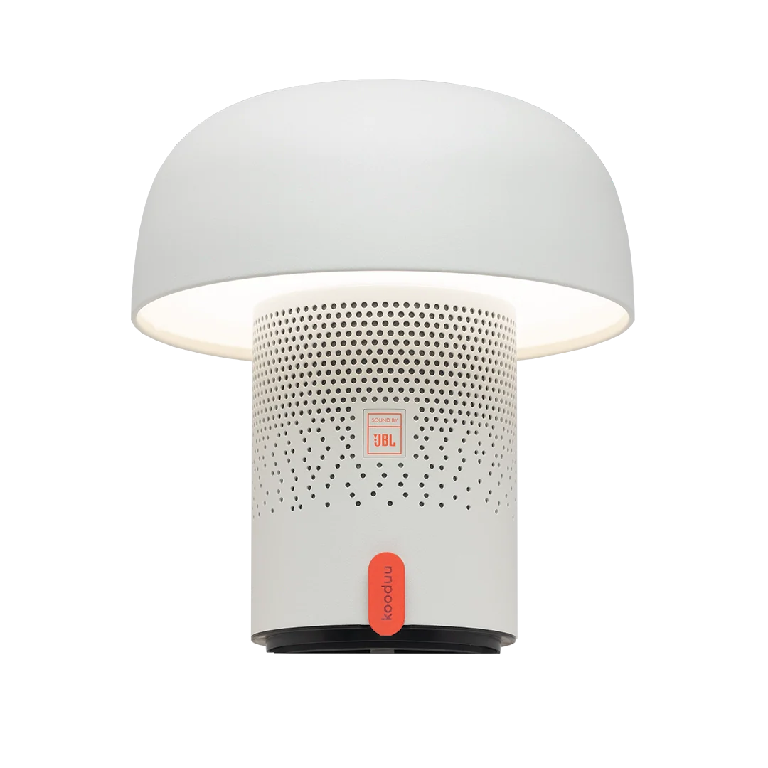 SPEAKER LAMPARA LED KOODUU SENSA PLAY SOUND BY JBL CLOUDY WHITE