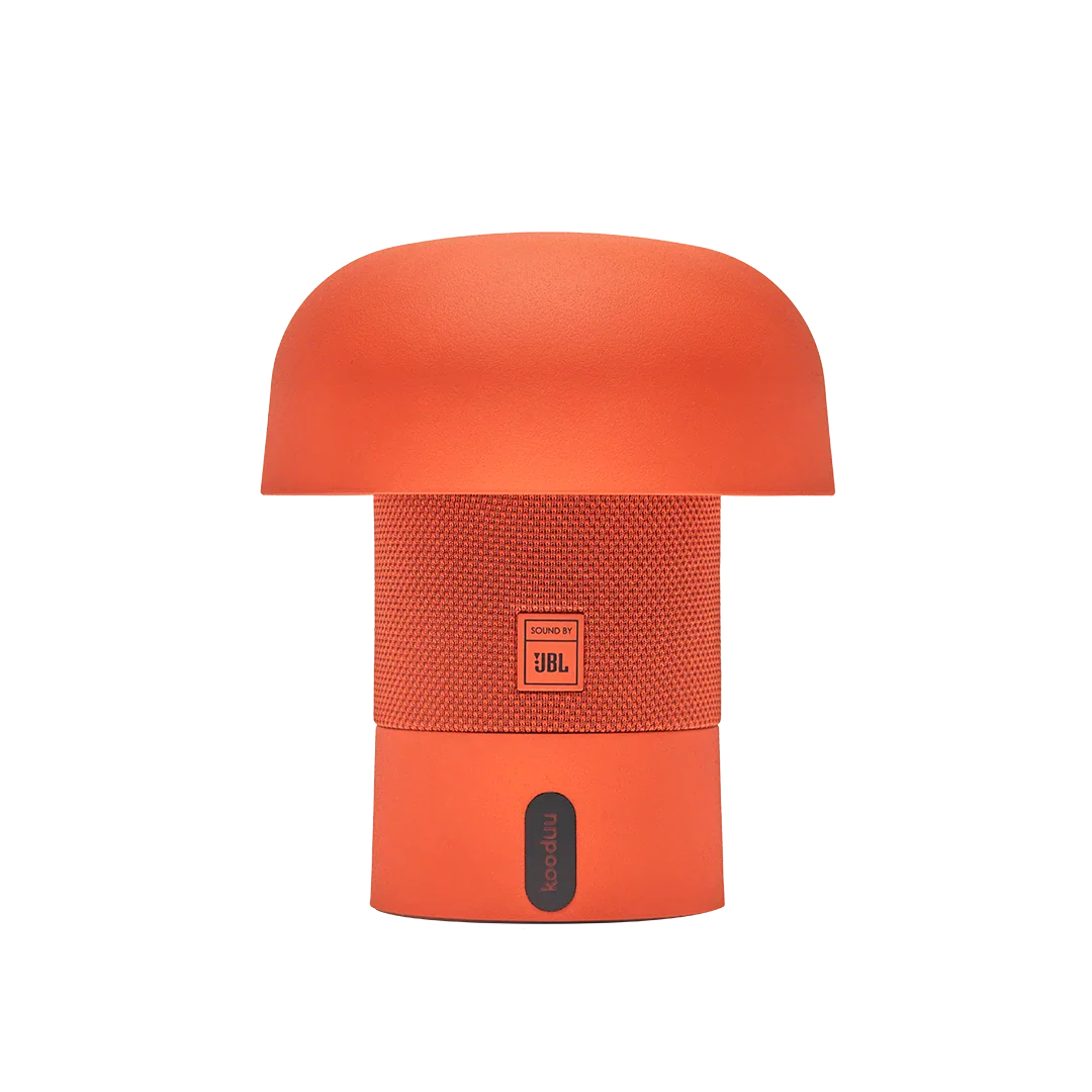 SPEAKER LAMPARA LED KOODUU SENSA MINI PLAY SOUND BY JBL ORANGE