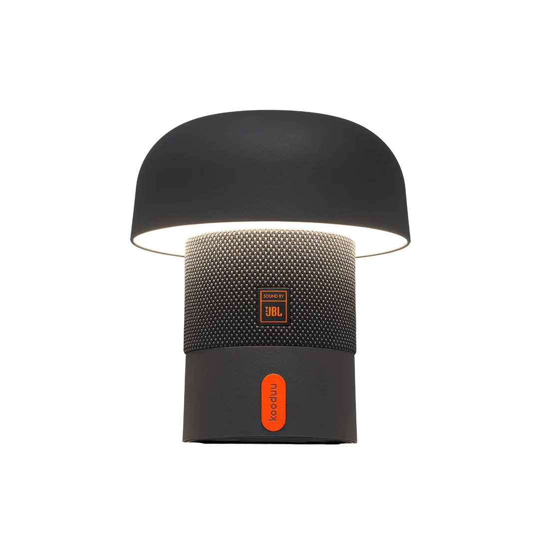 SPEAKER LAMPARA LED KOODUU SENSA MINI PLAY SOUND BY JBL ANTHRACITE
