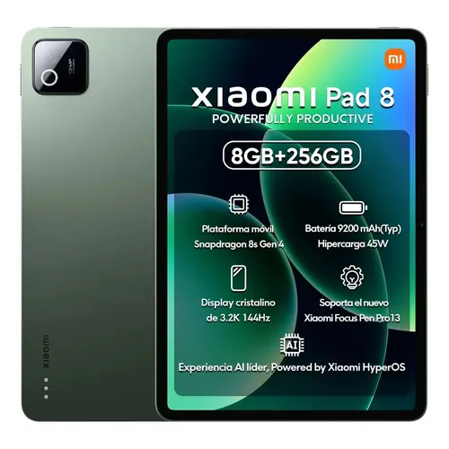 TABLET XIAOMI MI PAD 8 256GBGB 8GB 11 2  PINE GREEN