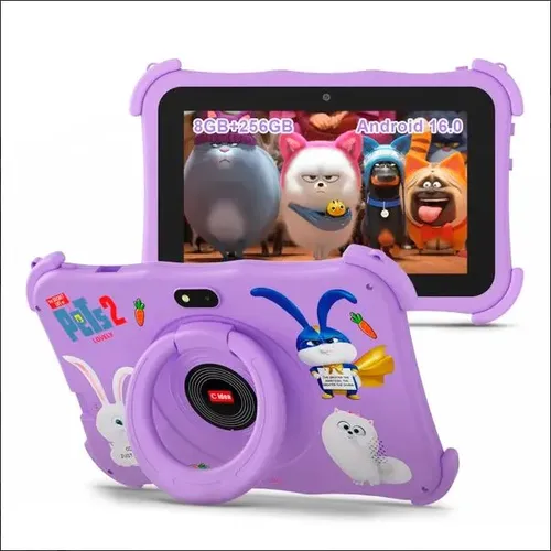 TABLET C IDEA CM89 KIDS WIFI 7  8GB 256GB PEN+ACCS KIDS PURPLE
