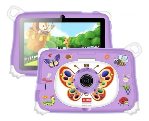 TABLET C IDEA CM86 KIDS WIFI 7  8GB 256GB PEN+ACCS KIDS PURPLE