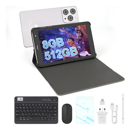 TABLET C IDEA CM817 AIR 3G 8  8GB 512TB PEN+TECL ING+ESTU+MOUSE+CARG ORANGE