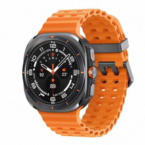 RELOJ SAMSUNG GALAXY WATCH ULTRA 2025 47MM LTE 64GB SM-L705FZA1 TITANIUM GRAY-ORANGE BAND