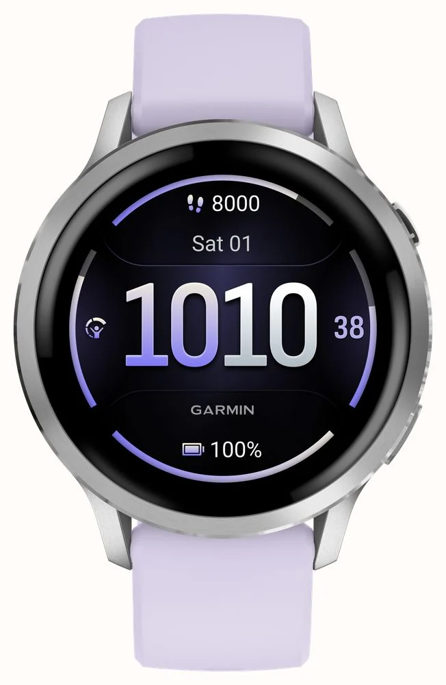 RELOJ GARMIN FORERUNNER 165 BASIC 43MM MIST GRAY WHITESTONE 010-02863-21
