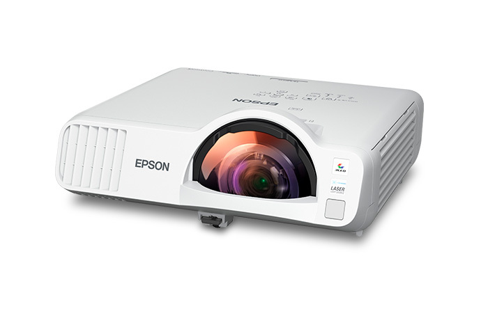 PROYECTOR EPSON POWERLITE EB-L210SF 4000L ST LASER 3LCD FHD WIFI VGA HDMI RED USB WHITE