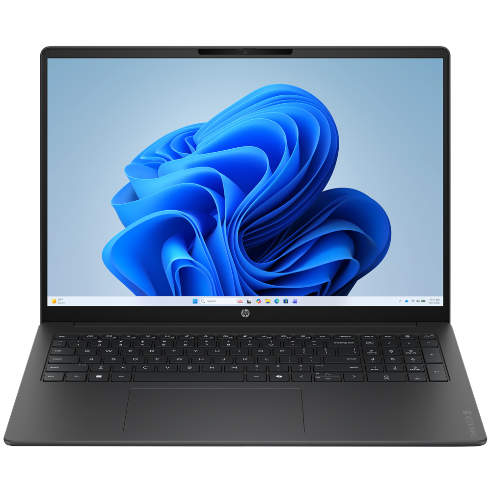 NOTEBOOK HP OMNIBOOK 3 16-BZ0010WM SNAP X X1-26-100 16GBD5 512SSD 16  IPS 2K W11 ING MICA SILVER
