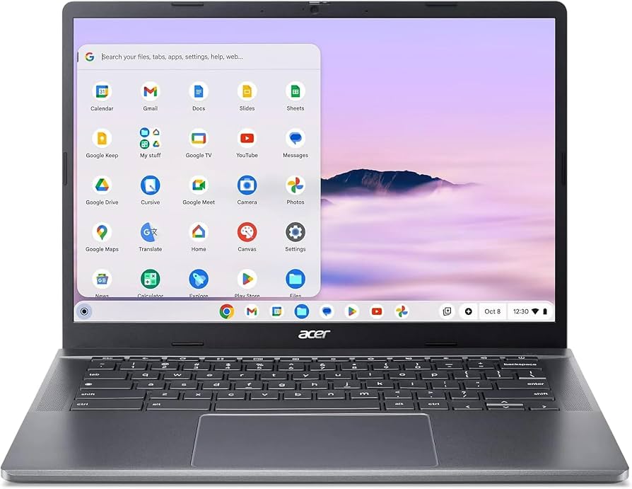 NOTEBOOK ACER CHROMEBOOK PLUS 514 B514-6HT-368E I3-N355 8GBD5 512SSD 14  IPS TOUCH CHROMEOS ING GR