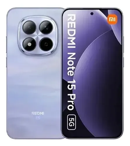 CELULAR XIAOMI REDMI NOTE 15 PRO 5G DUAL 512GB 12GB MIST PURPLE
