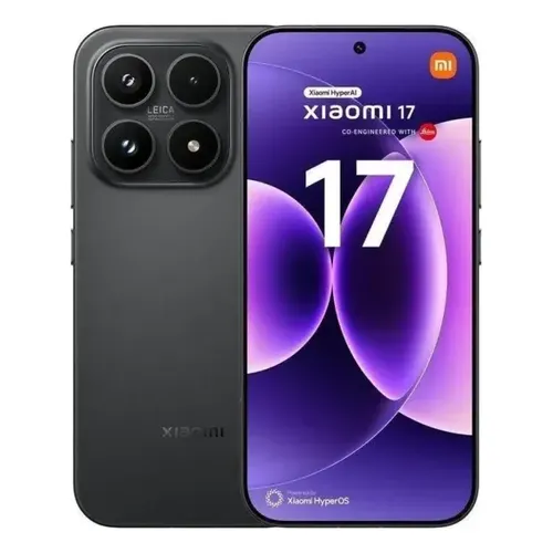 CELULAR XIAOMI 17 DUAL 512 12GB RAM 5G BLACK